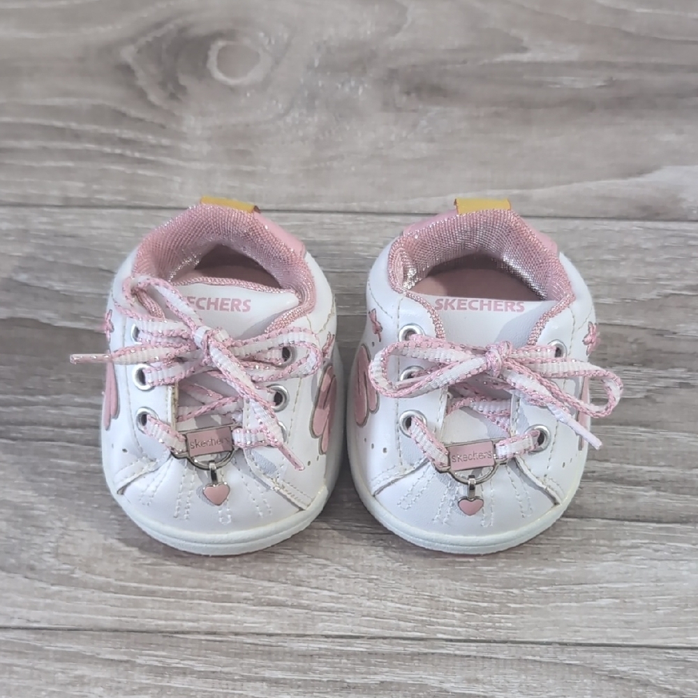 Build-A-Bear Skechers Brand Pink and White Running Shoes